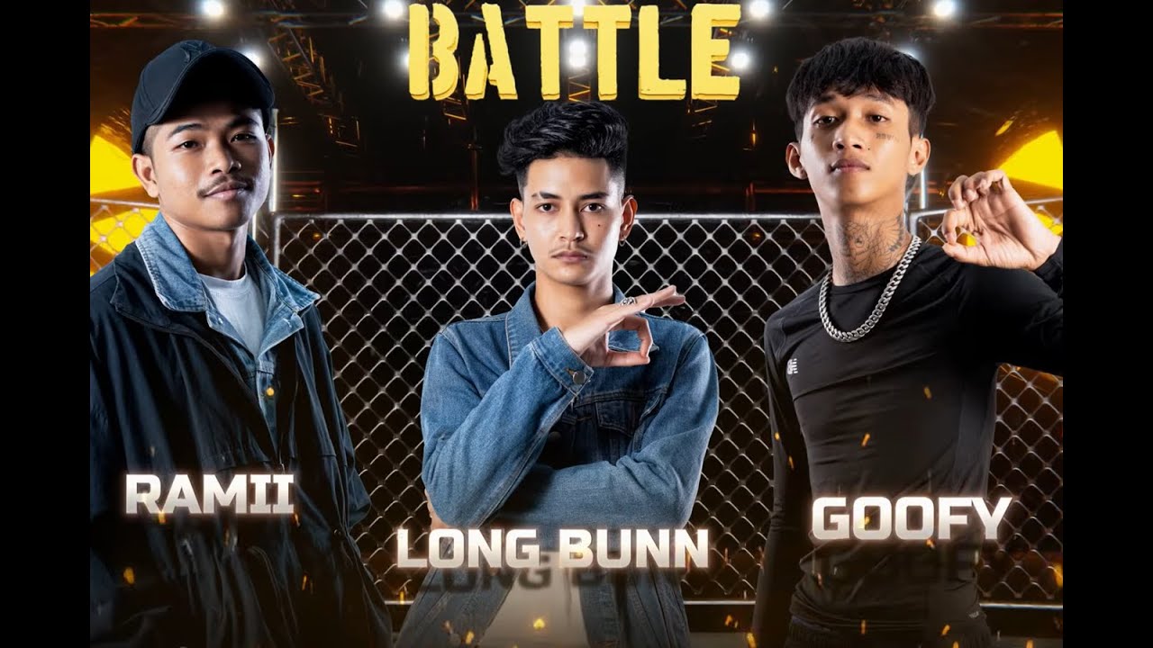 រៀល (Riel) GOOFY VS LONG BUNN VS RAMII | TEAM RUTHKO | THE RAPPER ...