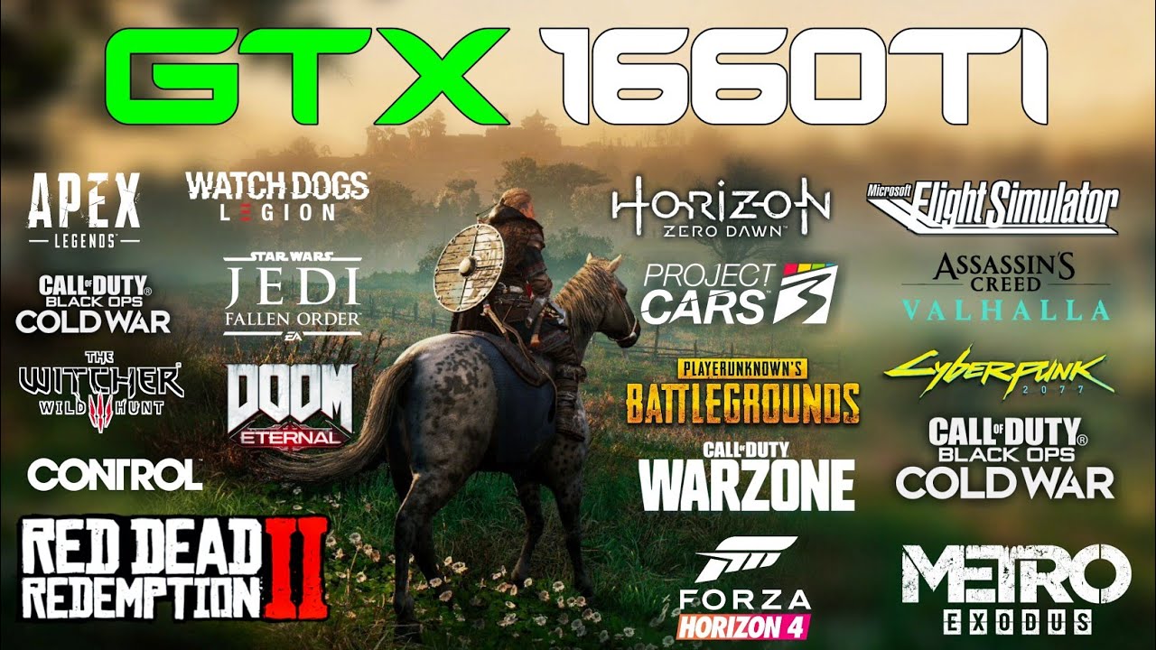 GTX 1660Ti in 2021 | Test all the Modern Games // 1080p, 1440p, 4k