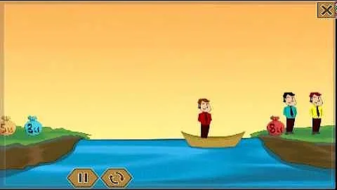 River Crossing IQ Logic 11 Answer | 3 Men with Money