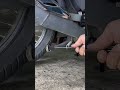 Replacing Motorcycle Kickstand Spring Instantly! 🏍️💥 #shorts #motorcycle #satisfying