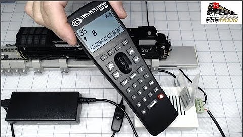 TCS Wireless Throttle #WithMe ScaleTrains