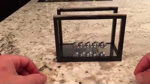 KRight® Newtons Cradle Balance Balls Physics Pendulum Science Desk Office Classic Toy Review