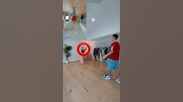 WALKING ON THE WALL GRAVITY TUTORIAL -BEHIND THE SCENES! 🤣😭 #shorts