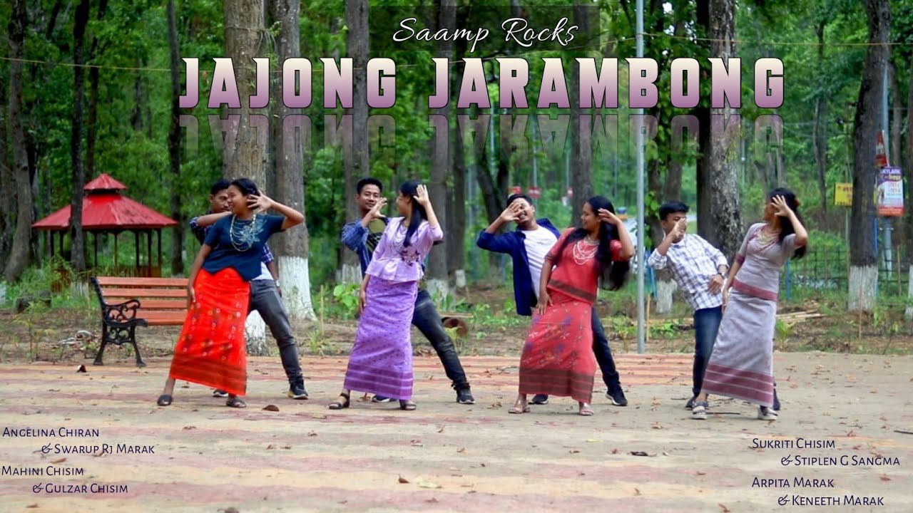 Jajong Jarambong Tenge  JOWAS MARAK  New Cover Dance  By Saamp Rocks  Garo Cover Dance