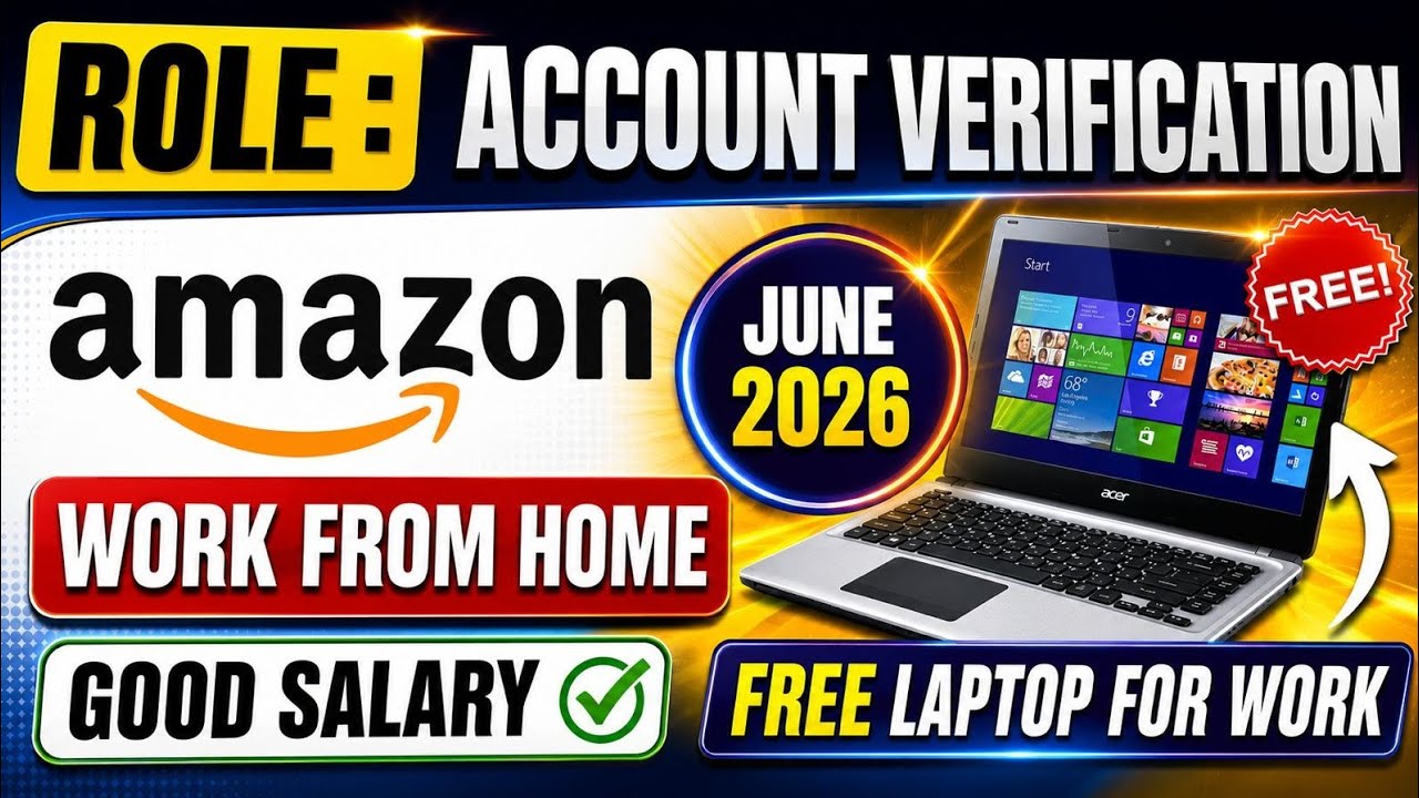 rewrite this title 🔴Amazon Work From Home Job 2026 🔥 | 12th Pass & Freshers Can Apply | WFH Jobs 2026 rewrite this title 🔴Amazon Work From Home Job 2026 🔥 | 12th Pass & Freshers Can Apply | WFH Jobs 2026