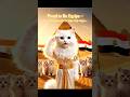 The White Fluffy Queen of Egypt 🇪🇬✨ | Blue Eyes, Golden Heart, Pure Magic!”