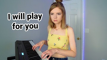 when you see a piano at your friend