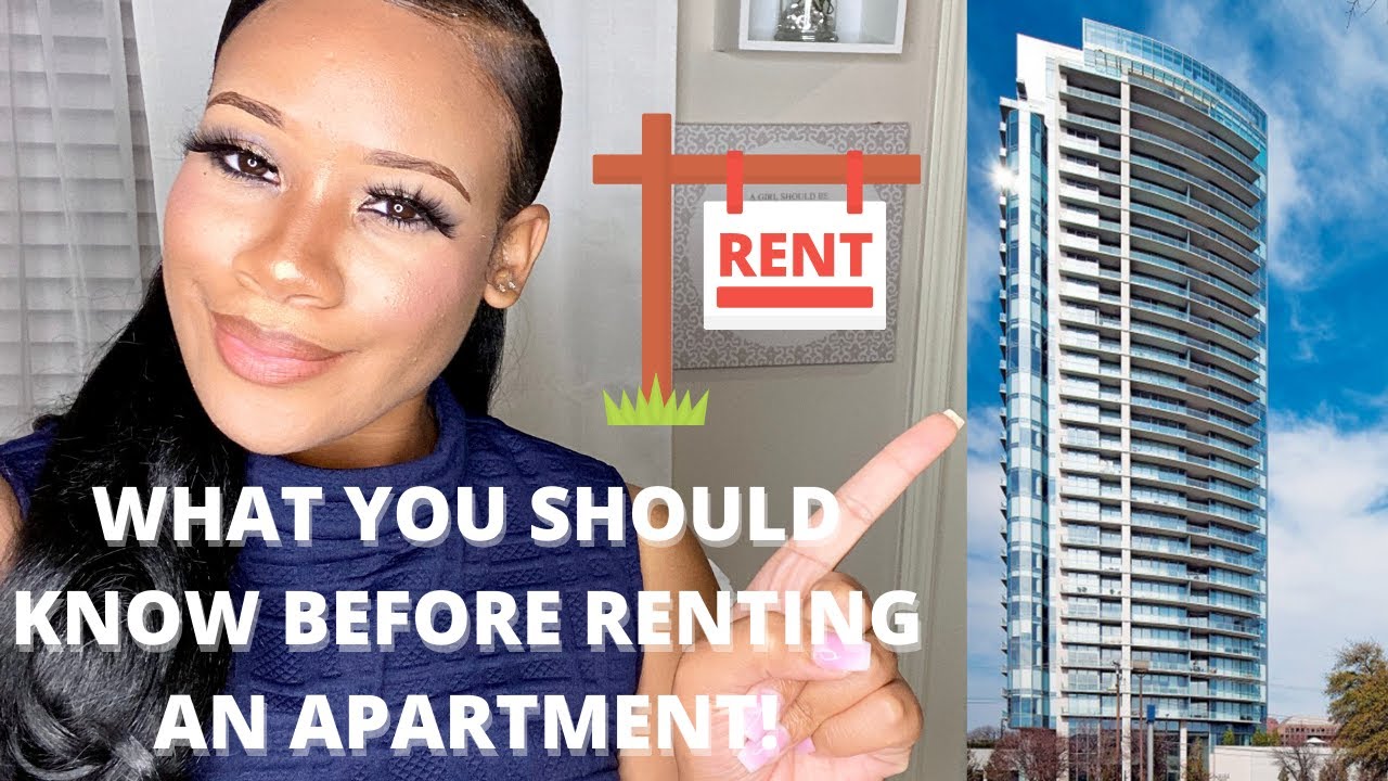 What you should know before renting your first apartment! YouTube