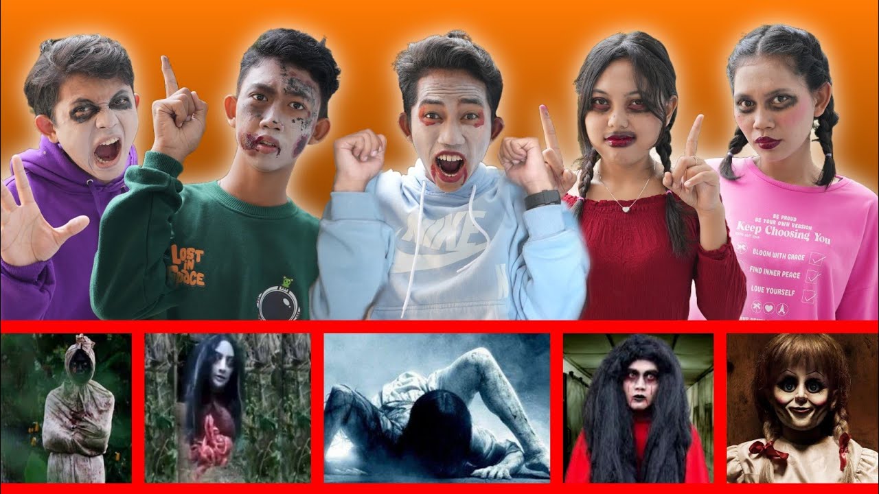 SER3M😱TEBAK NAMA NAMA H4NTU TERSER4M SEPANJANG MASA!? | Mikael TubeHD