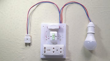 Lắp đặt mạch bảng điện - KNTT (1 cầu chì) - Công nghệ 9 -