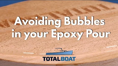 How To Avoid Bubbles in your Epoxy Pour