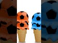Om Nom Learn Colors with Soccerballs #shorts #cartoon #omnom