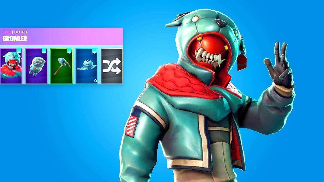 NEW GROWLER AND FLAPJACKIE SKINS - FORTNITE BATTLE ROYALE
