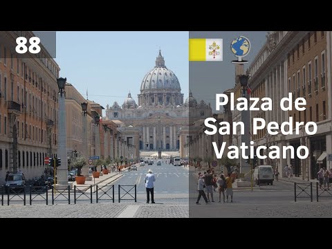 Video: Visitando la Plaza de San Pedro en Ciudad del Vaticano