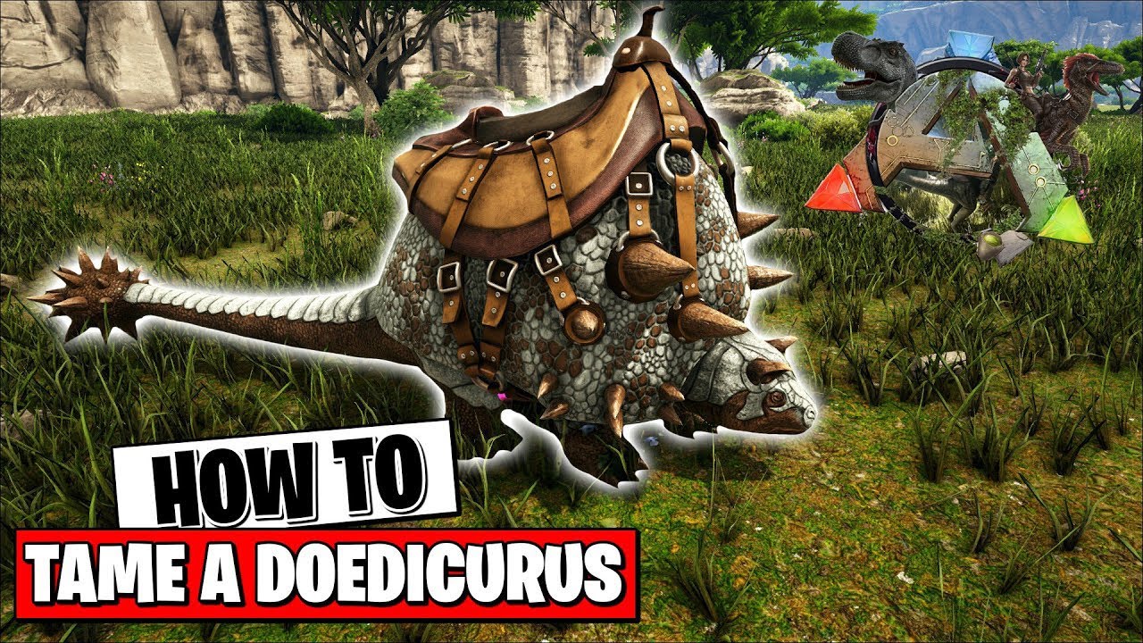 How to tame a Doedicurus
