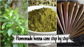 Make henna cone easily at home || வீட்டிலேயே மெஹந்தி கோன் செய்யும் முறை|| henna powder in tamil screenshot 1
