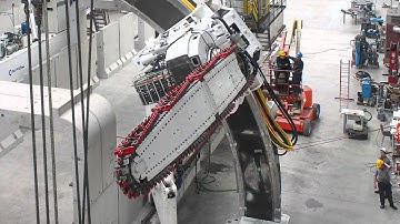 TWMs 500-15 - Palmieri Tunnel Widening Machines assembly and test