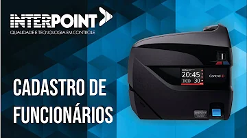 Como cadastrar senha no relógio de ponto Control ID?