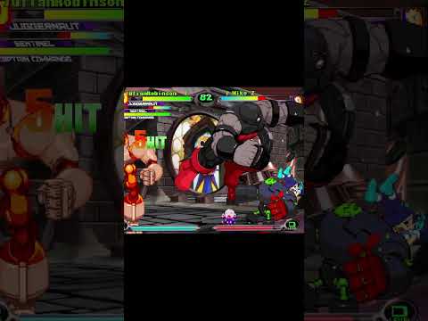 MvC2: Julian Robinson - Juggernaut 3F + Drones to Headcrush 95% Combo .:3.30.24:.