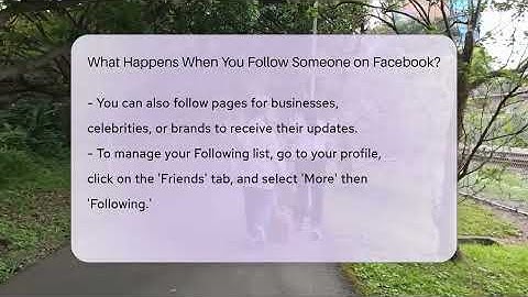 What Happens When You Follow Someone on Facebook? - Everyday-Networking