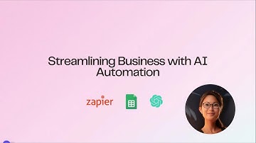 Streamlining Business Processes with AI Automation (Zapier and OpenAI)