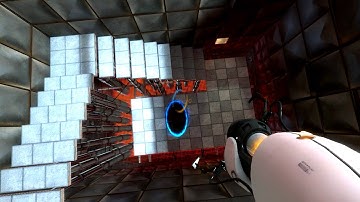lets play portal #2 got the full portal gun !