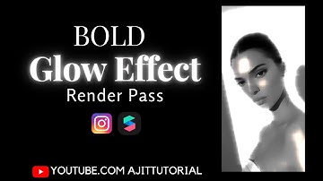 SparkAR BOLD Effect with Render Pass | Instagram Filter | Ajittutorial