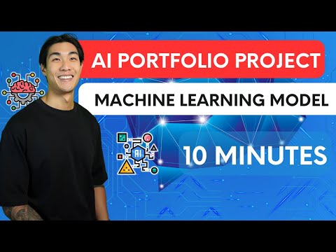 AI Portfolio Project | I built a MACHINE LEARNING MODEL using AI in 10 MINUTES