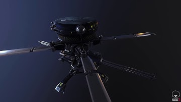 Combat Turret Drone FUZE