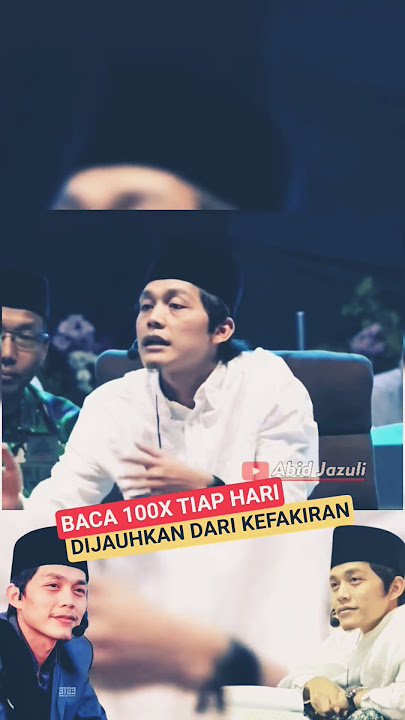 Baca 100x tiap hari agar di jauhkan dari kefakiran #gusiqdham #dekenganepusat #pengajian #ceramah