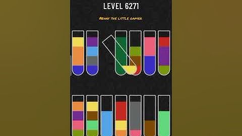 Water sort puzzle level 6271