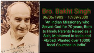 Testimony Of Bro. Bakht Singh - Hindi | How I Got Joy Unspeakable & Full Of Glory