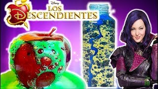 EXPERIMENTOS CASEROS faciles para niños - LOS DESCENDIENTES 2 DIY | Pasteles y Pinceles