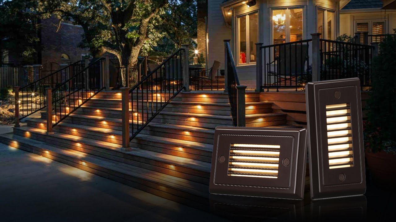 120V LED Step Light YouTube