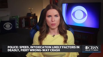 Police: Speed, Intoxication Likely Factors In Deadly, Fiery Wrong-Way Crash On I-30