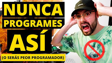 16 errores de CÓDIGO de programadores novatos QUE DEBES EVITAR en 2025
