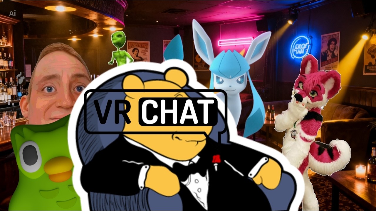 DESCONTROL EN VR CHAT CON LAS COMPITAS UwU - EYBY - YouTube