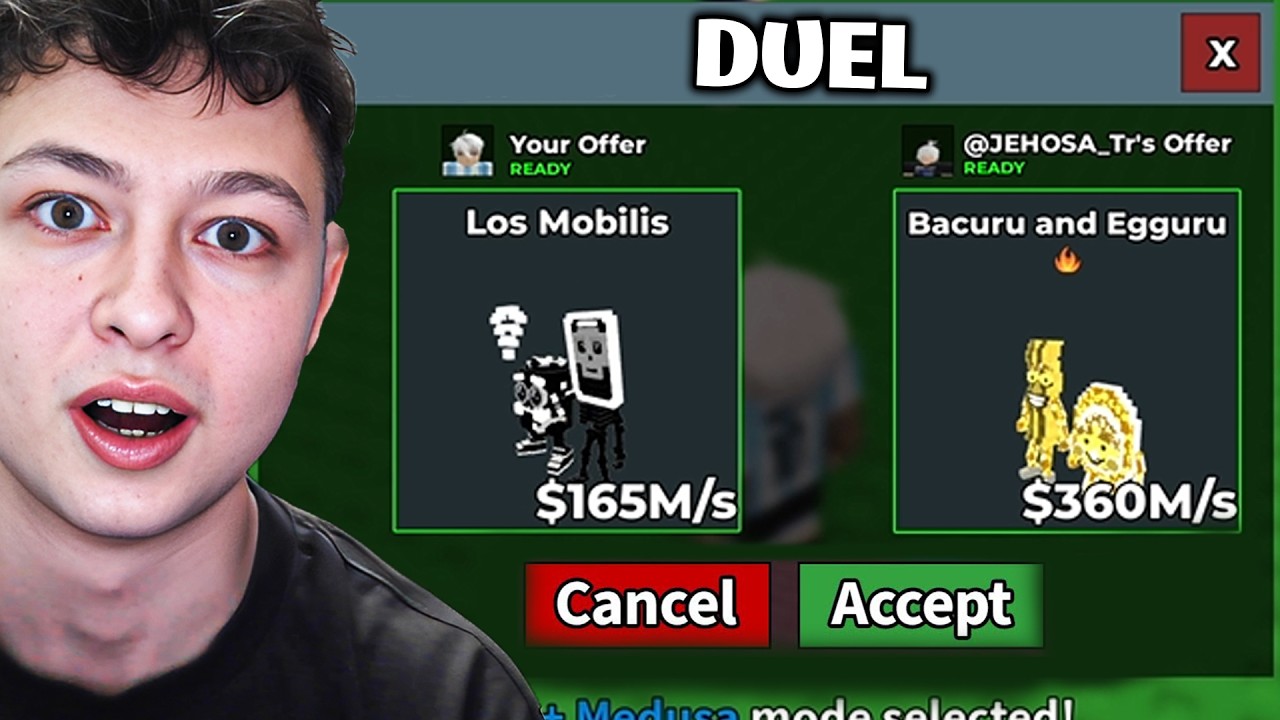 PVP'DE HİLECİYE KARŞI HİLE AÇTIM #6 - STEAL A BRAİNROT