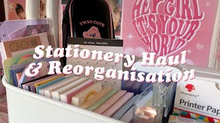 📓 back to school stationery haul &amp; reorganisation ft. stationery pal 📦