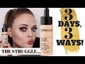 3 Days, 3 Ways! DERMABLEND Flawless Creator Foundation Drops