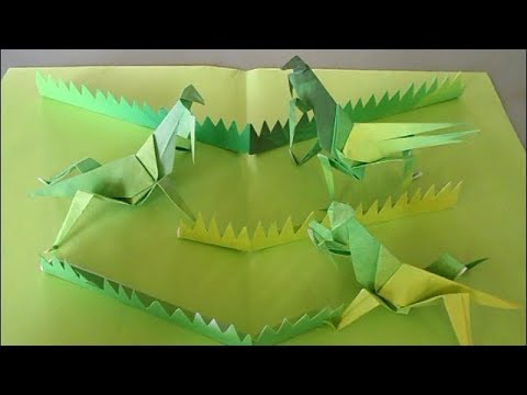 Kimie Gangiの折り紙教室 カマキリ Origami Praying Mantis Youtube