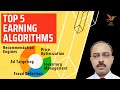 Top 5 earning algorithms  21st mentor