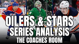 Oilers & Stars NHL Playoff Analysis : Jon Goyens Coaching Perspective | Daily Faceoff Live