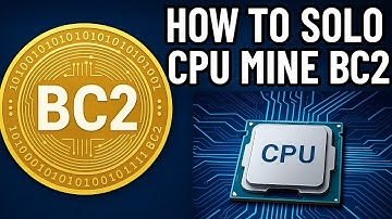 Hoe je Bitcoin II BC2 solo CPU-mint