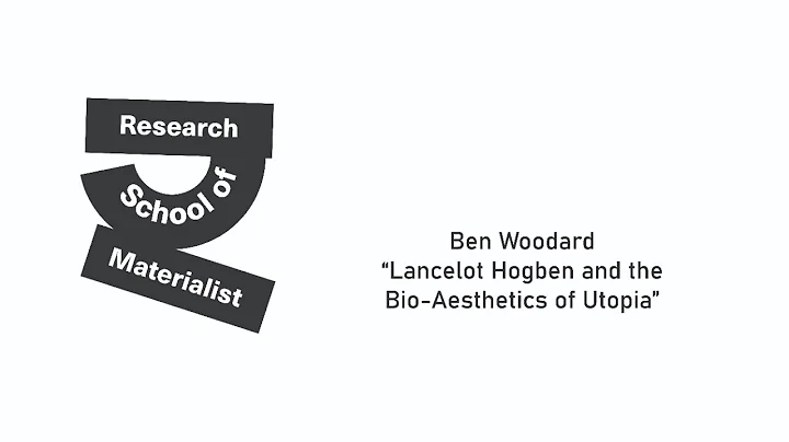 Ben Woodard - Lancelot Hogben and the Bio-Aestheti...