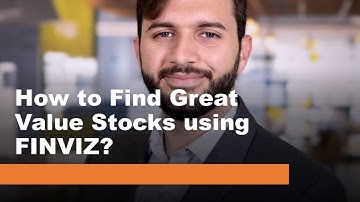 How to Find Great Stocks using FINVIZ?