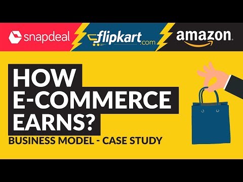 Ecommerce Business Model | Case Study | How Ecommerce in India earns? | Hindi