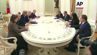 Kerry Meets With Putin Over Ukraine, Syria