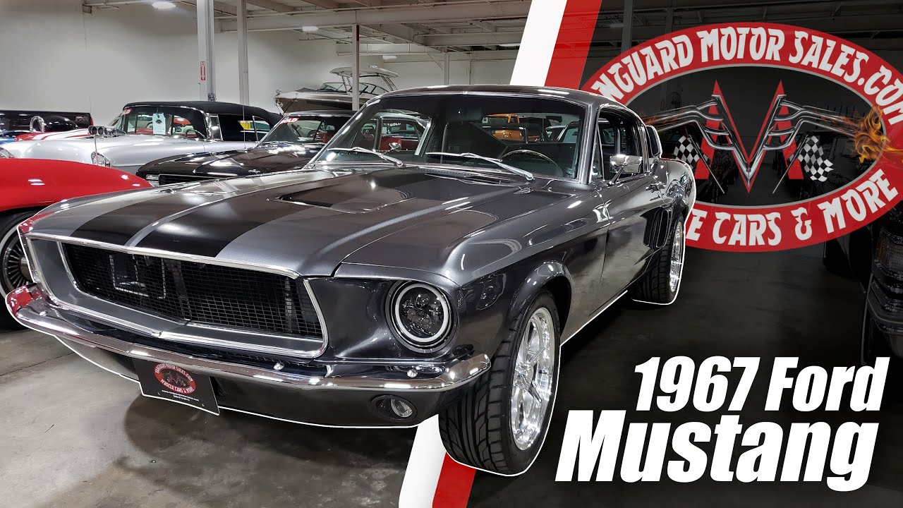 1967 Ford Mustang Fastback Restomod For Sale Vanguard Motor Sales 1089 1967 Ford Mustang Fastback Restomod For Sale Vanguard Motor Sales 1089