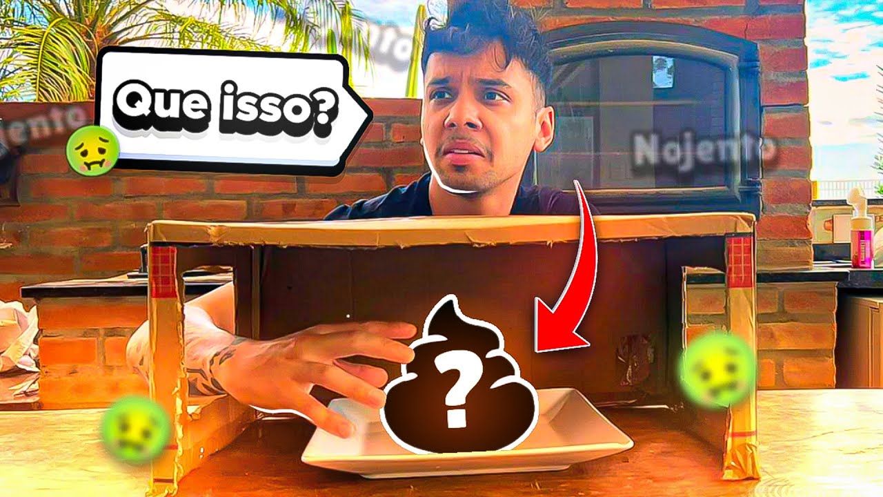 ADIVINHE o QUE TEM NA CAIXA SEM VER na CASA BRAWL 🤣🤣🤣